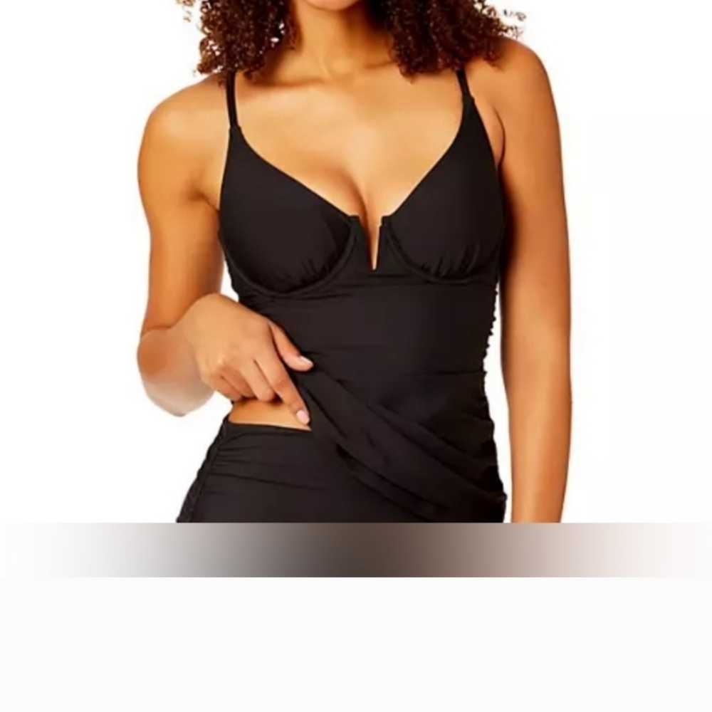 NWT Anna Cole Tankini Swim Top
